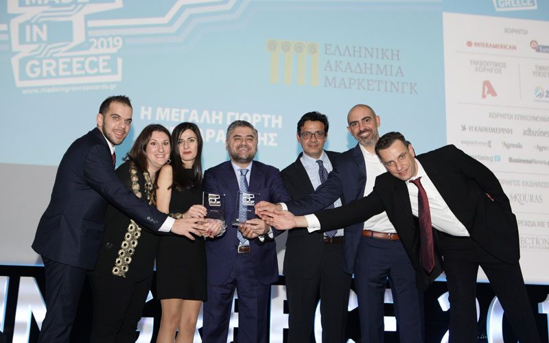 Duas grandes distinções recebidas nos «Made in Greece Awards»